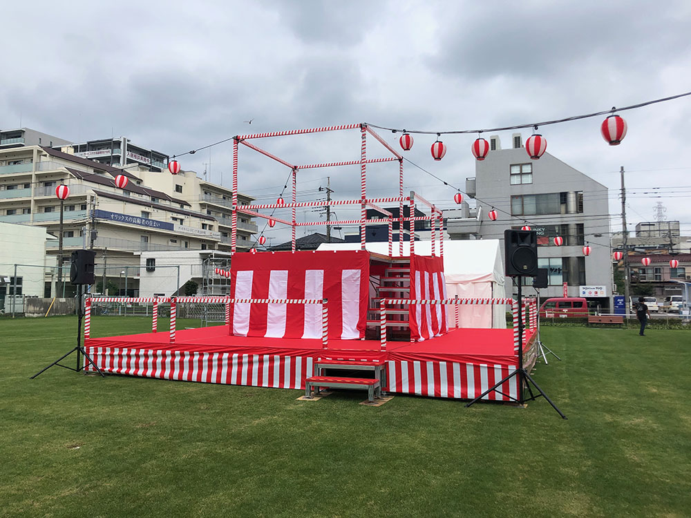 大江戸ビール祭り音響設置