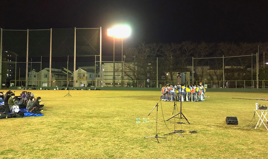 大学のよさこいサークルの卒業イベント音響